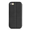 Husa pentru Apple iPhone 5 / iPhone 5s / iPhone SE, Piele ecologica, Negru, 17148.01