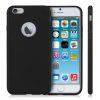 Husa pentru Apple iPhone 6 / iPhone 6s, Silicon, Negru, 33100.01