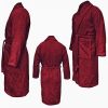 Halat de baie unisex Homelevel, S, Bordo, Bumbac organic, 54845.13.1