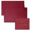 Set 2 Pungi de exterior hidrofuge Jemidi, 50 x 150 cm, Bordo, Poliester, 55314.13