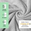 Poncho de plaja pentru femei Homelevel, S, Gri, Bumbac organic, 54982.1