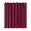 Perdea opaca Stella cu inele Jemidi, 300 x 245 cm, Bordo, Poliester, 55288.13.01