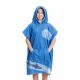 Poncho de baie pentru copii Homelevel, 8-13 ani, Albastru, Bumbac organic, 54934.04