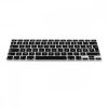 Husa pentru tastatura Apple MacBook Air 13''/MacBook Pro Retina 13''-15'' (to mid 2016), Kwmobile, Negru, Silicon, 37223.01