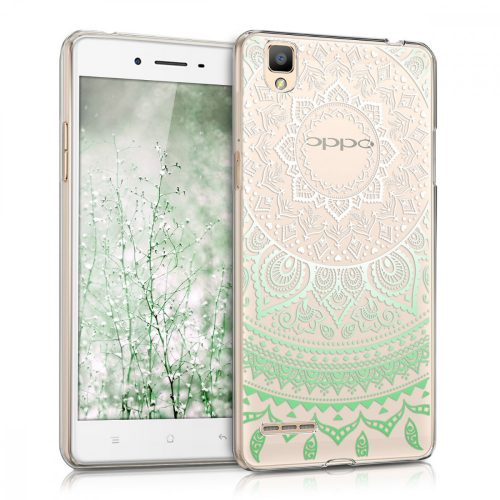 Husa pentru OPPO F1, Silicon, Verde, 37583.71