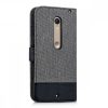 Husa pentru Motorola Moto X Style, Textil, Gri, 38313.22