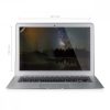 Folie de protectie mata pentru laptop de 15.6 inch, Kwmobile, Transparent, Plastic, 38489.2