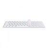 Husa pentru tastatura Apple Magic Keyboard, Kwmobile, Alb, Silicon, 38920.03