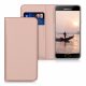 Husa pentru Samsung Galaxy A3 (2016), Piele ecologica, Rose Gold, 36064.81