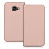 Husa pentru Samsung Galaxy A3 (2016), Piele ecologica, Rose Gold, 36064.81