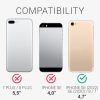 Husa pentru Apple iPhone 8 / iPhone 7 / iPhone SE 2, Piele naturala, Albastru, 39346.04