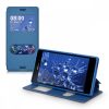 Husa pentru Sony Xperia M4 Aqua, Piele ecologica, Albastru, 37417.17