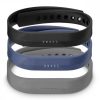 Set 3 Curele pentru Fitbit Flex 2, kwmobile, Silicon, Multicolor, 39614.01