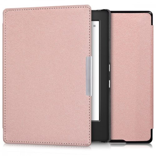 Husa pentru Kobo Aura H2O Edition 1, Piele ecologica, Rose Gold, 24415.81