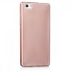 Husa pentru Huawei P8 Lite, Silicon, Rose Gold, 40471.81