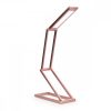 Lampa de birou pliabila cu LED si microUSB, Kwmobile, Rose Gold, Aluminiu, 40590.81