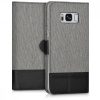 Husa pentru Samsung Galaxy S8, Textil, Gri, 40984.22