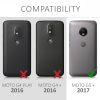 Husa pentru Motorola Moto G5 Plus, Piele ecologica, Roz, 41393.10