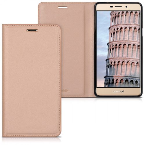 Husa pentru Coolpad Modena 2, Piele ecologica, Roz, 40293.81