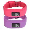 Set 2 Curele pentru Garmin Vivofit jr. 2 / Vivofit jr., kwmobile, Silicon, Roz / Mov, 41919.08