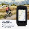 Husa de protectie pentru GPS Garmin Edge 1000/Explore 1000, Kwmobile, Negru, Silicon, 42270.01