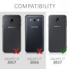 Husa pentru Samsung Galaxy J7 (2017), Silicon, Albastru, 42287.53