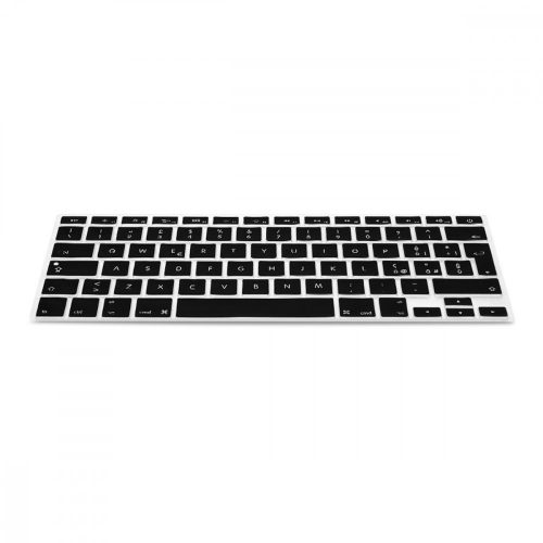 Husa pentru tastatura Apple MacBook Air 13''/MacBook Pro Retina 13''-15'' (to mid 2016), Kwmobile, Negru, Silicon, 42375.01