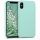 Husa pentru Apple iPhone X / iPhone XS, Silicon, Verde, 42495.71