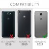 Husa pentru Huawei Y6 (2017), Piele ecologica, Multicolor, 42113.02