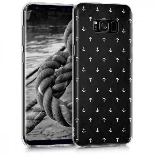 Husa pentru Samsung Galaxy S8 Plus, Silicon, Albastru, 41873.06