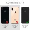 Husa pentru Apple iPhone X / iPhone XS, Silicon, Negru, 42495.01