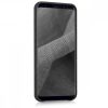 Husa pentru Samsung Galaxy S8 Plus, Piele ecologica, Negru, 43265.01