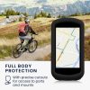 Husa de protectie pentru GPS Garmin Edge 1030/Edge 1030 Plus, Kwmobile, Negru, Silicon, 43314.01