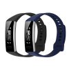 Set 2 Curele pentru Huawei Band 2 / Band 2 Pro, kwmobile, Silicon, Albastru / Negru, 43318.01