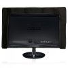 Husa pentru monitor de 24-26 inch, Kwmobile, Negru/Alb, Textil, 43618.01