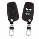 Husa Cheie Auto pentru BMW - 3 Butoane - Keyless Go, Piele ecologica, Negru, 43955.01