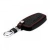 Husa Cheie Auto pentru BMW - 3 Butoane - Keyless Go, Piele ecologica, Negru, 43955.01