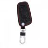 Husa Cheie Auto pentru BMW - 3 Butoane - Keyless Go, Piele ecologica, Negru, 43955.01