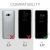 Husa pentru Samsung Galaxy S9, Silicon, Negru, 44089.47