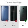 Husa pentru HTC U11 Life, Silicon, Alb, 43644.02