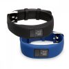 Set 2 Curele pentru Garmin Vivofit 4, kwmobile, Silicon, Albastru / Negru, 44228.01