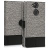 Husa pentru Sony Xperia XA2, Textil, Gri, 44295.22