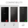 Husa pentru Sony Xperia L2, Piele ecologica, Negru, 44287.01