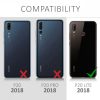 Husa pentru Huawei P20 Lite, Piele ecologica, Negru, 44361.01