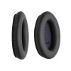 Set 2 Perne de urechi pentru casti Bose Quietcomfort 35/QuietComfort QC35 wireless II, Kwmobile, Negru, Piele ecologica, 44519.01