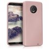 Husa pentru Motorola Moto G6 Plus, Silicon, Roz, 44614.31