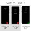 Husa pentru Samsung Galaxy S9 Plus, Textil, Gri, 44652.22