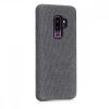 Husa pentru Samsung Galaxy S9 Plus, Textil, Gri, 44652.22