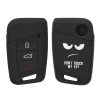 Husa Cheie Auto pentru VW - 3 Butoane - Keyless Go, Silicon, Negru, 44706.01