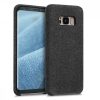 Husa pentru Samsung Galaxy S8, Textil, Gri, 43487.19